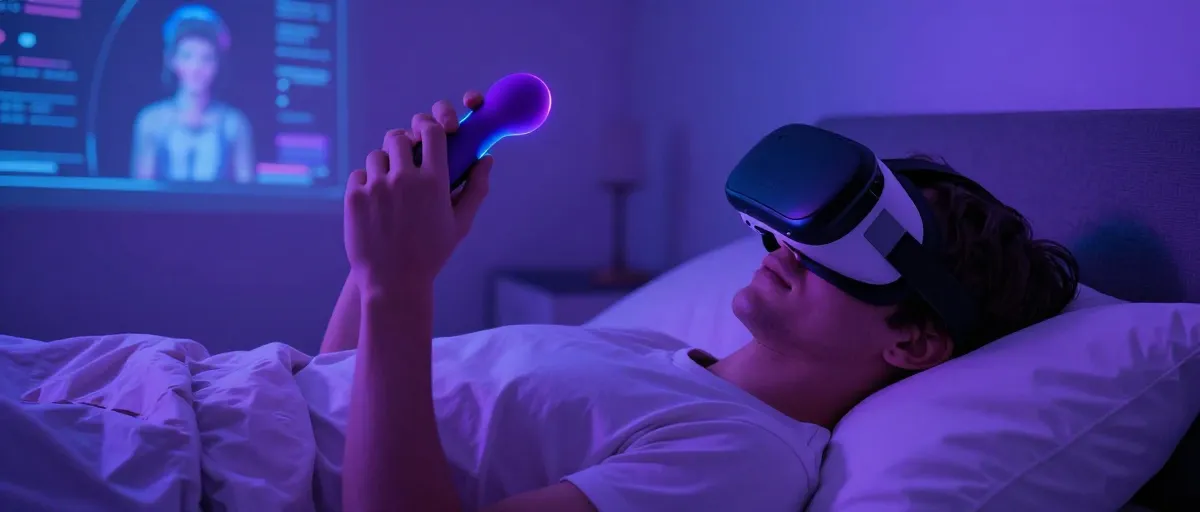VR headset til sexsimulation - fremtidens teknologi som alternativ til escort